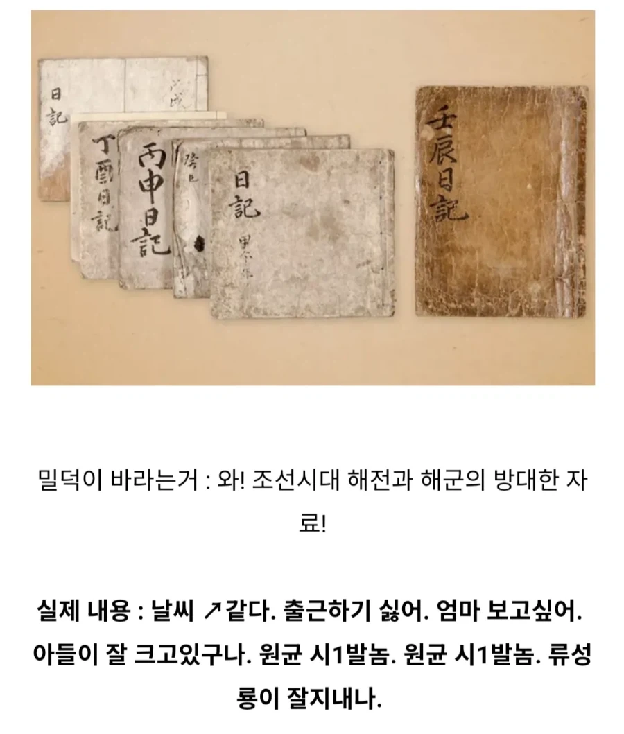 밀덕이 난중일기 읽으면 실망하는 이유_1.webp