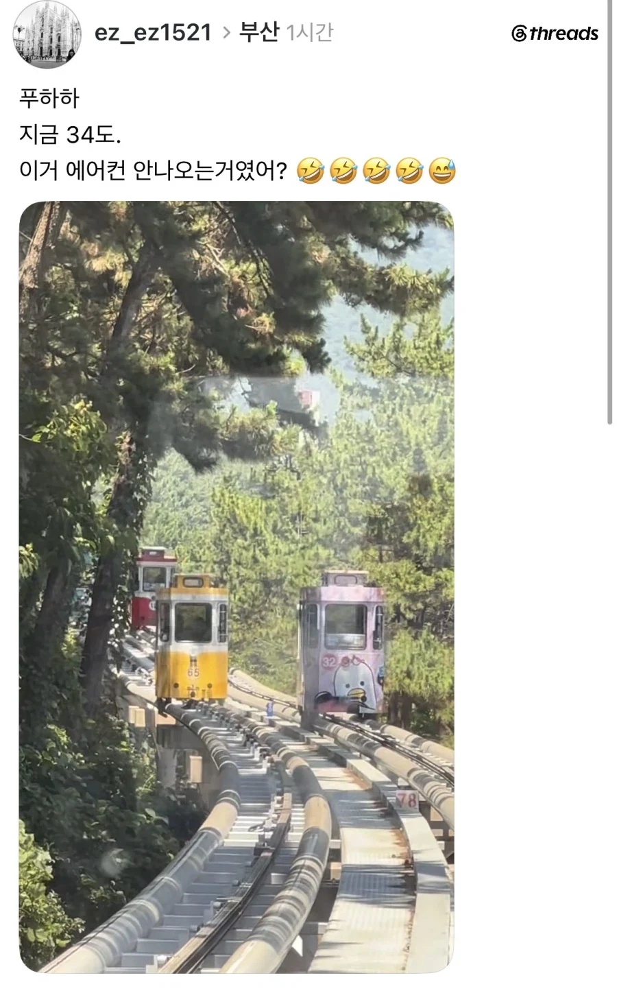부산에서 여름에 타면 쪄죽는 것.jpg_1.webp
