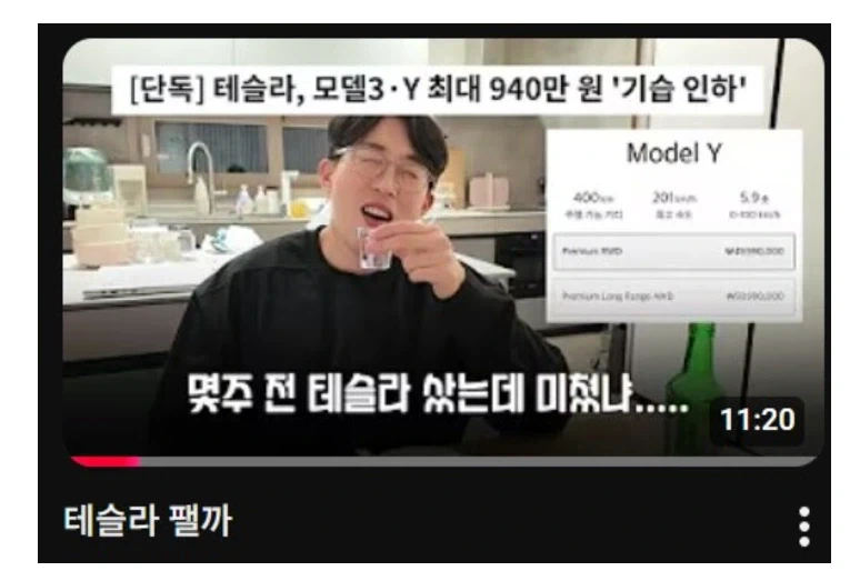 테슬라 500만원 700만원 인상 했다고 욕하는거 웃김_1.webp