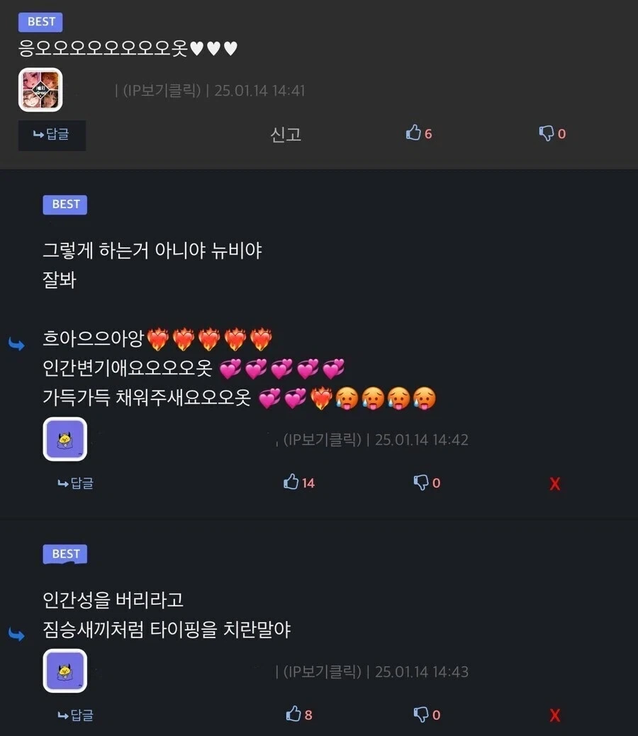 망갤에 신선한 뉴비 들어옴_1.webp