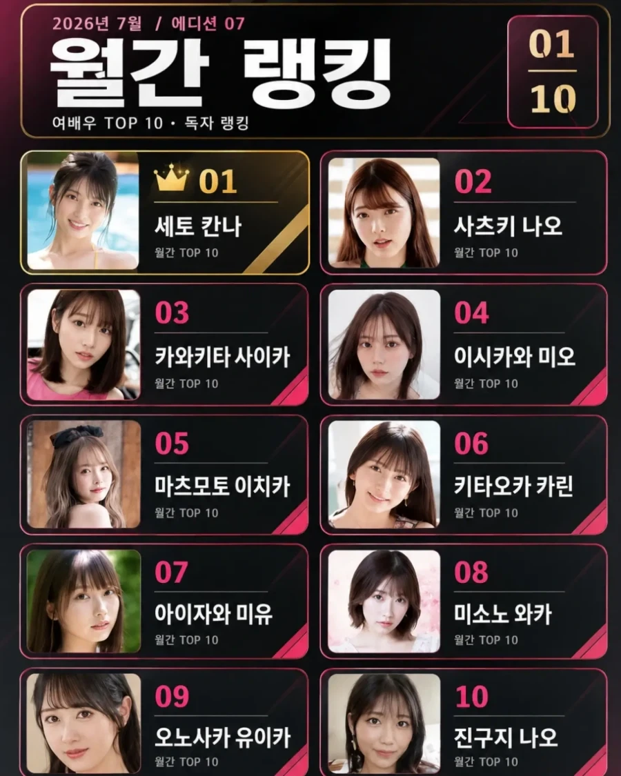 7월 여배우 TOP 10_1.webp