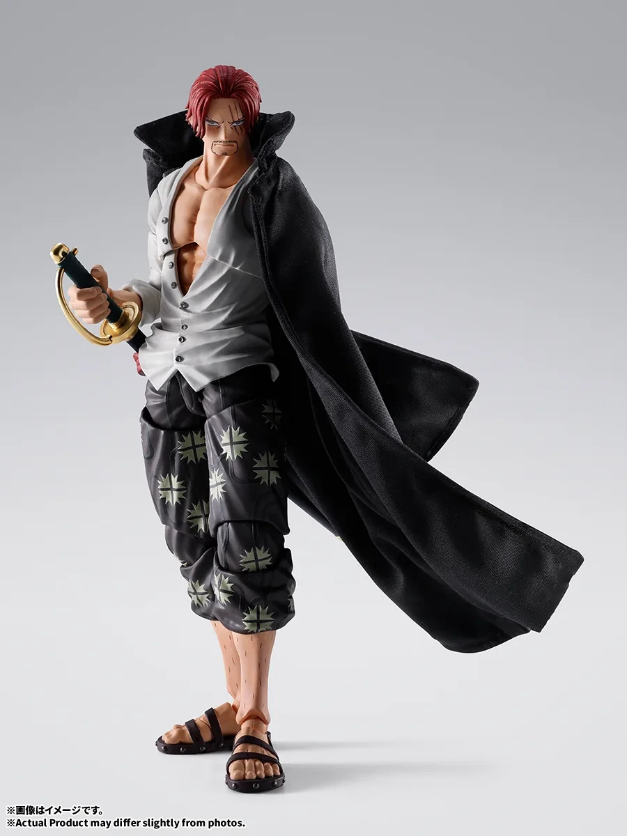 액션 피규어 시리즈 「SHFiguarts」에 「샹크스」가 마린 포드 정상 결전시의 의상으로 등장!