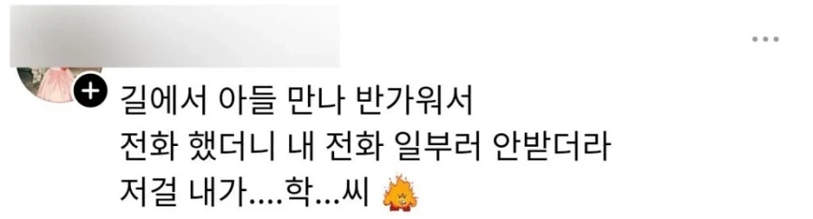 엄마가 길 가다 아들을 발견하고 전화했을 때 아들들 특징_1.webp