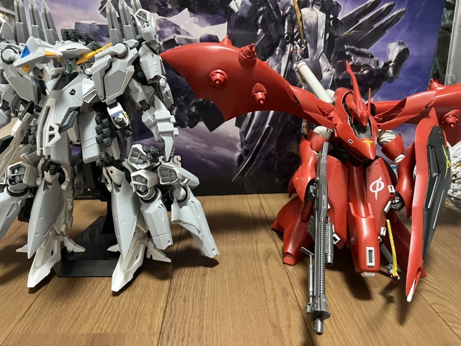 HGUC 1/144 아류제우스 사이즈 비교 사진_4.webp