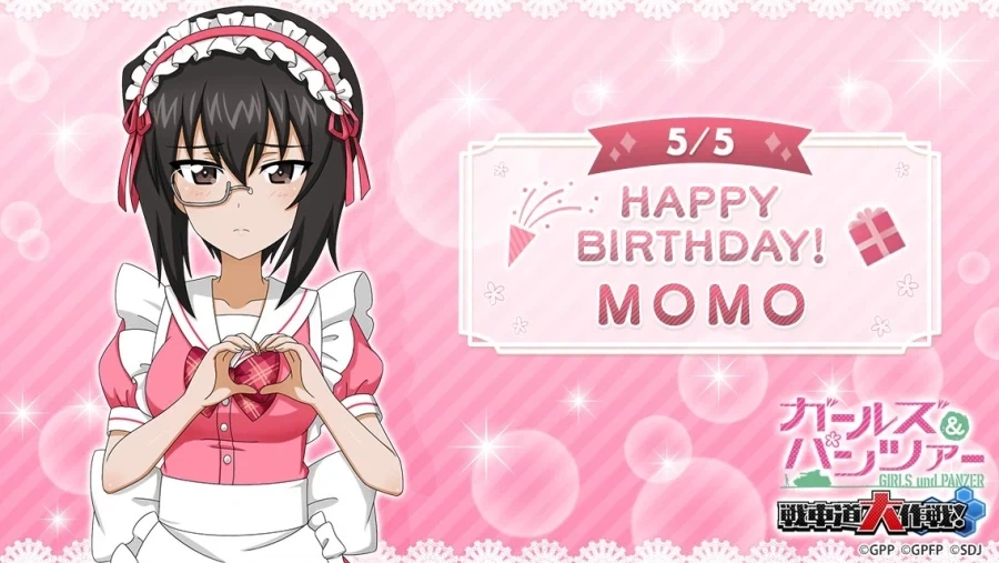 [걸즈&판처]『카와시마 모모』생일_1.webp