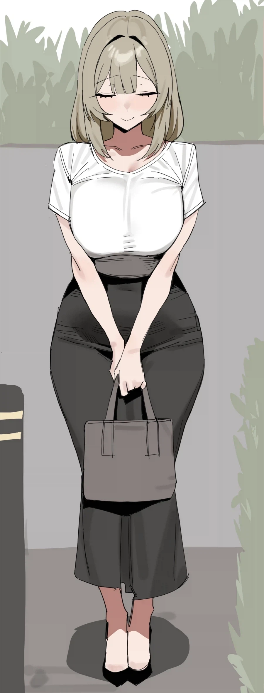 남자를 기다리는 청초한 유부녀_1.webp