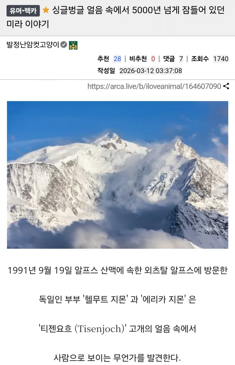 얼음속에서 발견된 5천년전 미라.webp_1.webp