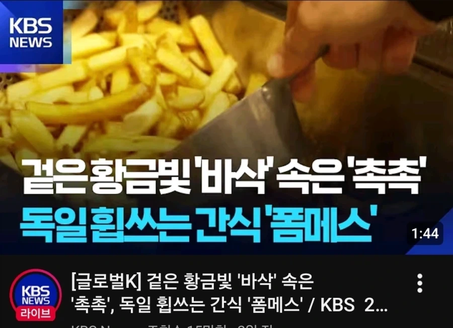 독일을 휩쓸고있는 간식 폼메스_1.webp