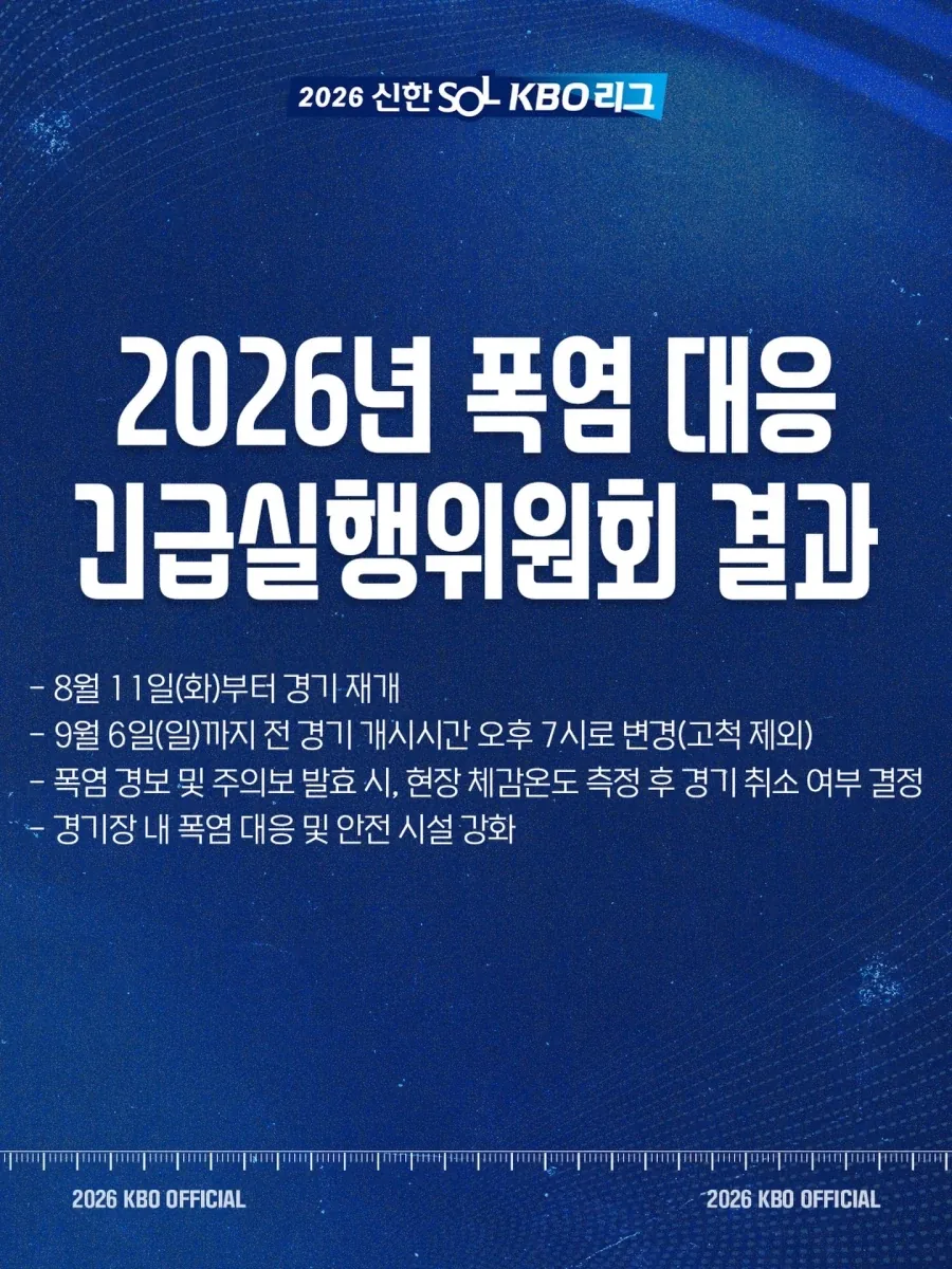 KBO] 폭염 대응 회의 결과..._1.webp