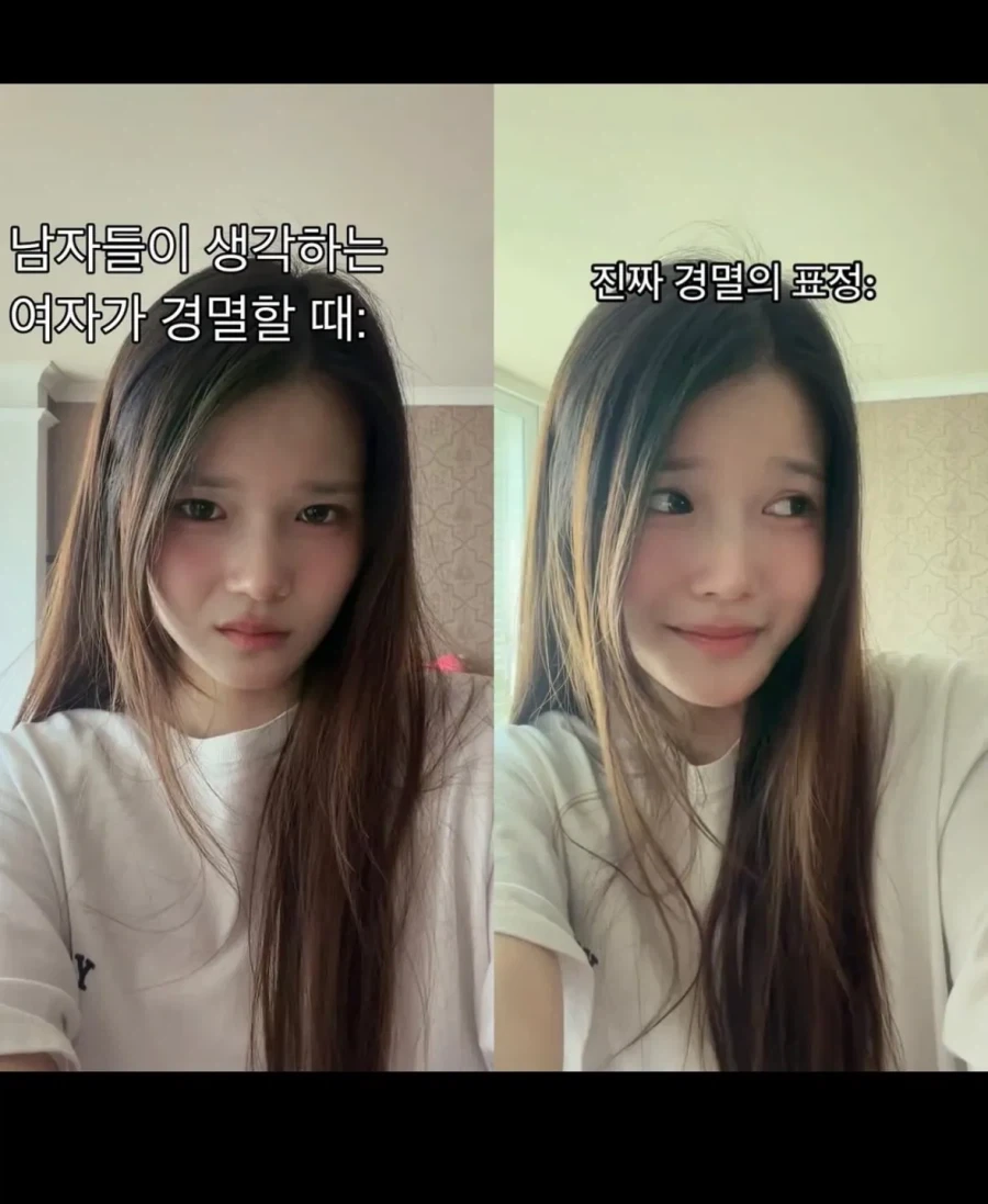 진짜들만 안다는 찐 여자가 경멸하는 표정ㄷㄷㄷ_1.webp