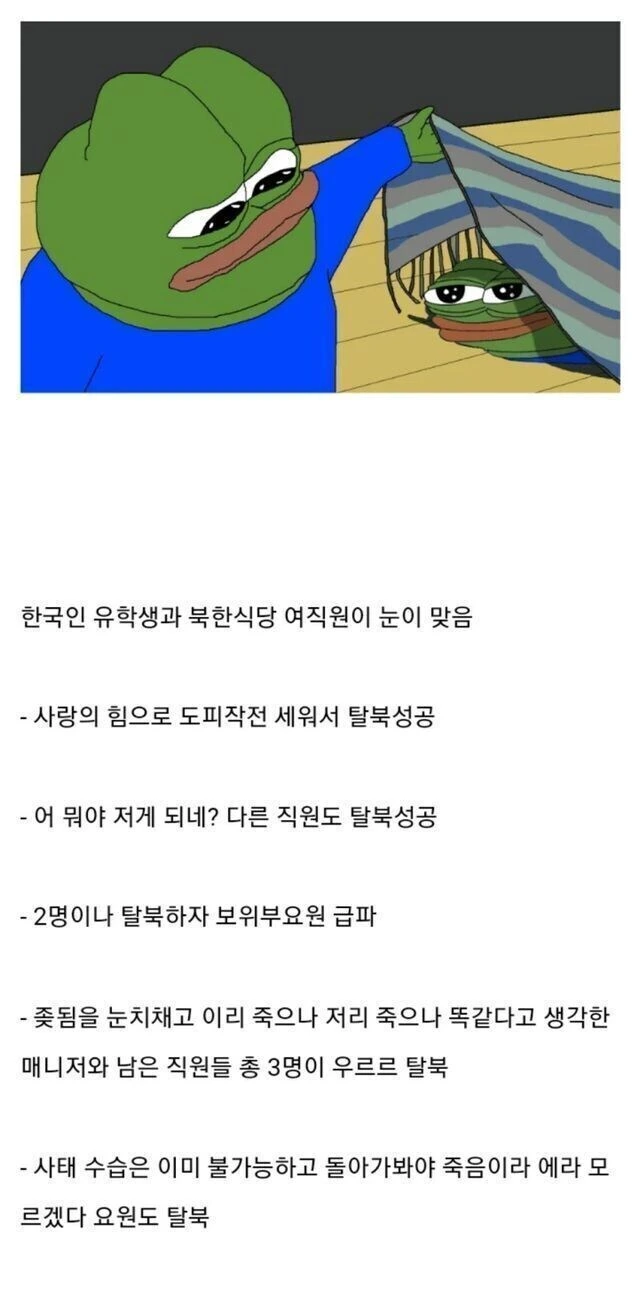해외 북한 식당에서 한국인 손님을 받지 않게된 계기_1.jpg