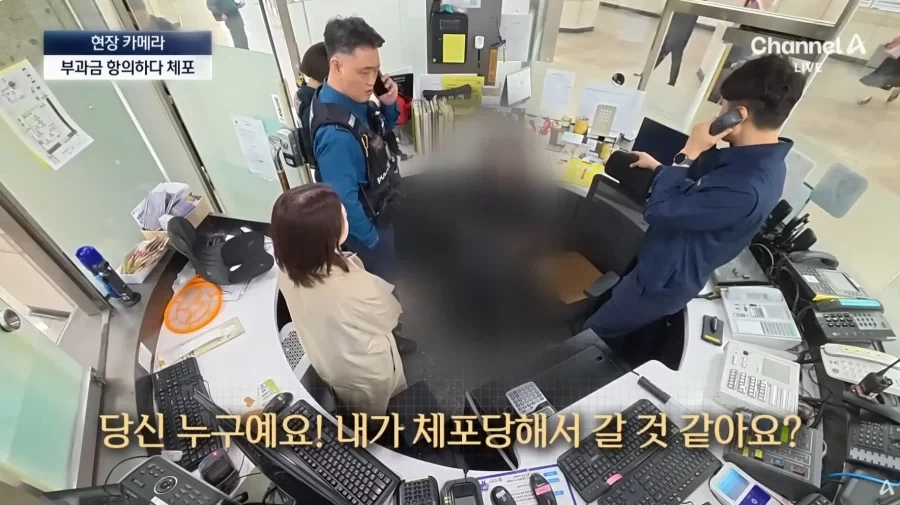 부정승차 걸려서 버티다 체포된 여성._7.webp