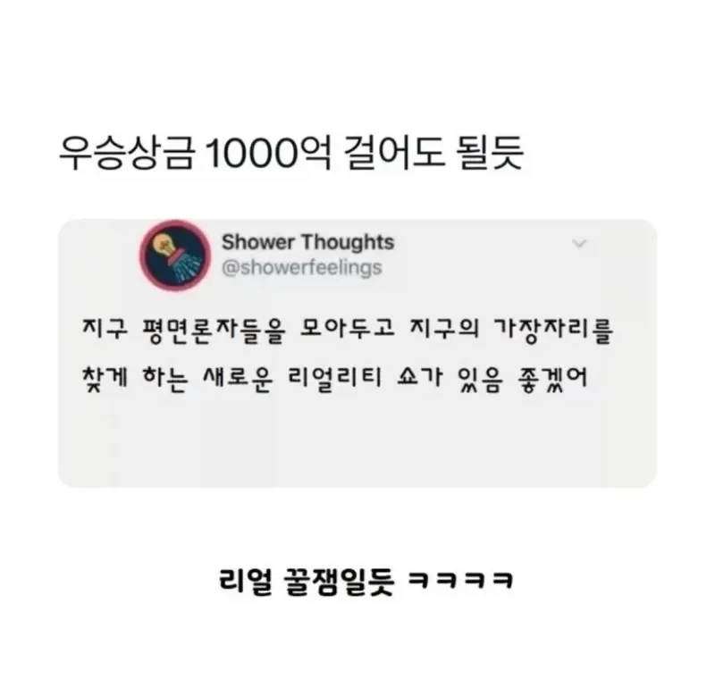 아이디어 좋은 개꿀잼 리얼리티 쇼.jpg_1.webp