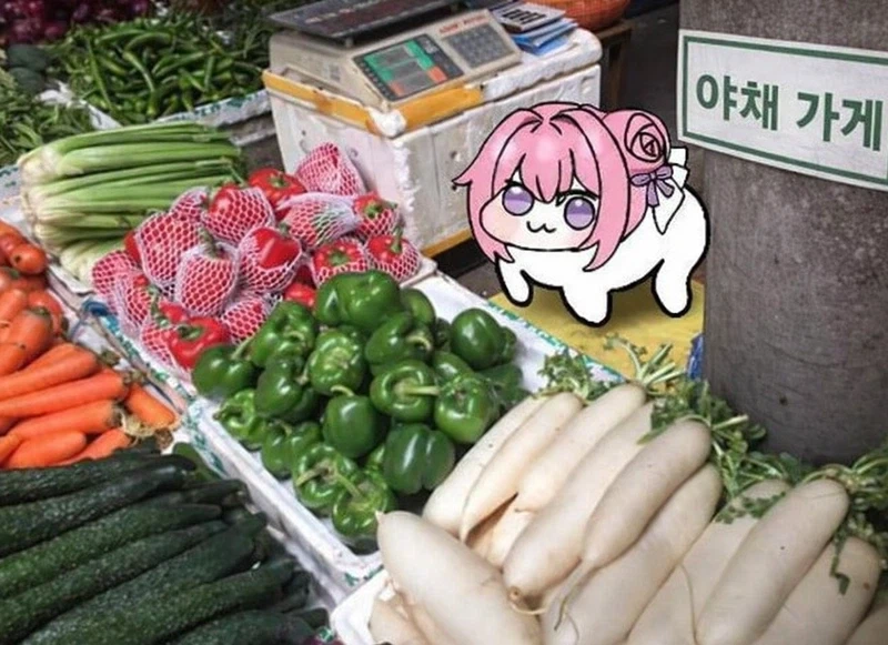 야채가게 알바가 귀여움_1.webp
