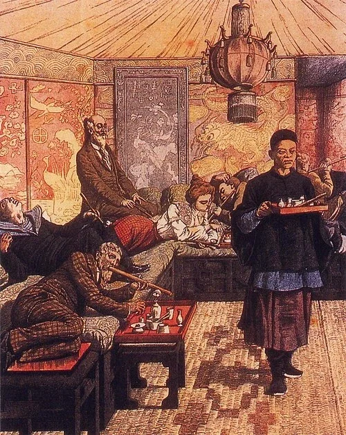 1889년 도쿄에 있던 퇴폐적인 다방 상상도_1.webp