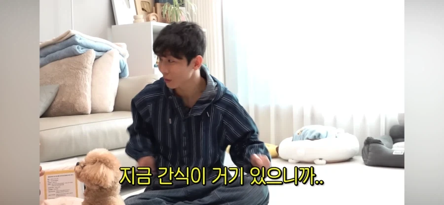 시각장애인이신 한솔 이분 강아지 웃기네 ㅋㅋㅋ_3.webp