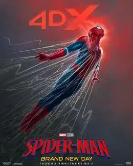 MCU)스파이더맨 브랜드 뉴 데이 4DX 포스터_1.webp