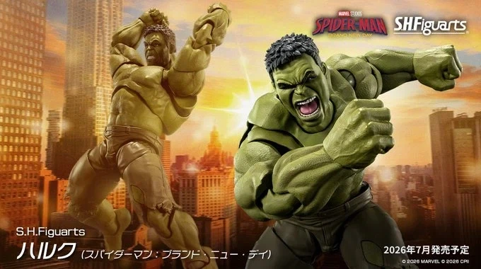 [반다이] S.H.Figuarts 헐크 (스파이더맨: 브랜드 뉴 데이)_1.webp