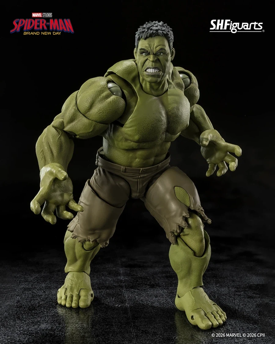 [반다이] S.H.Figuarts 헐크 (스파이더맨: 브랜드 뉴 데이)_2.webp