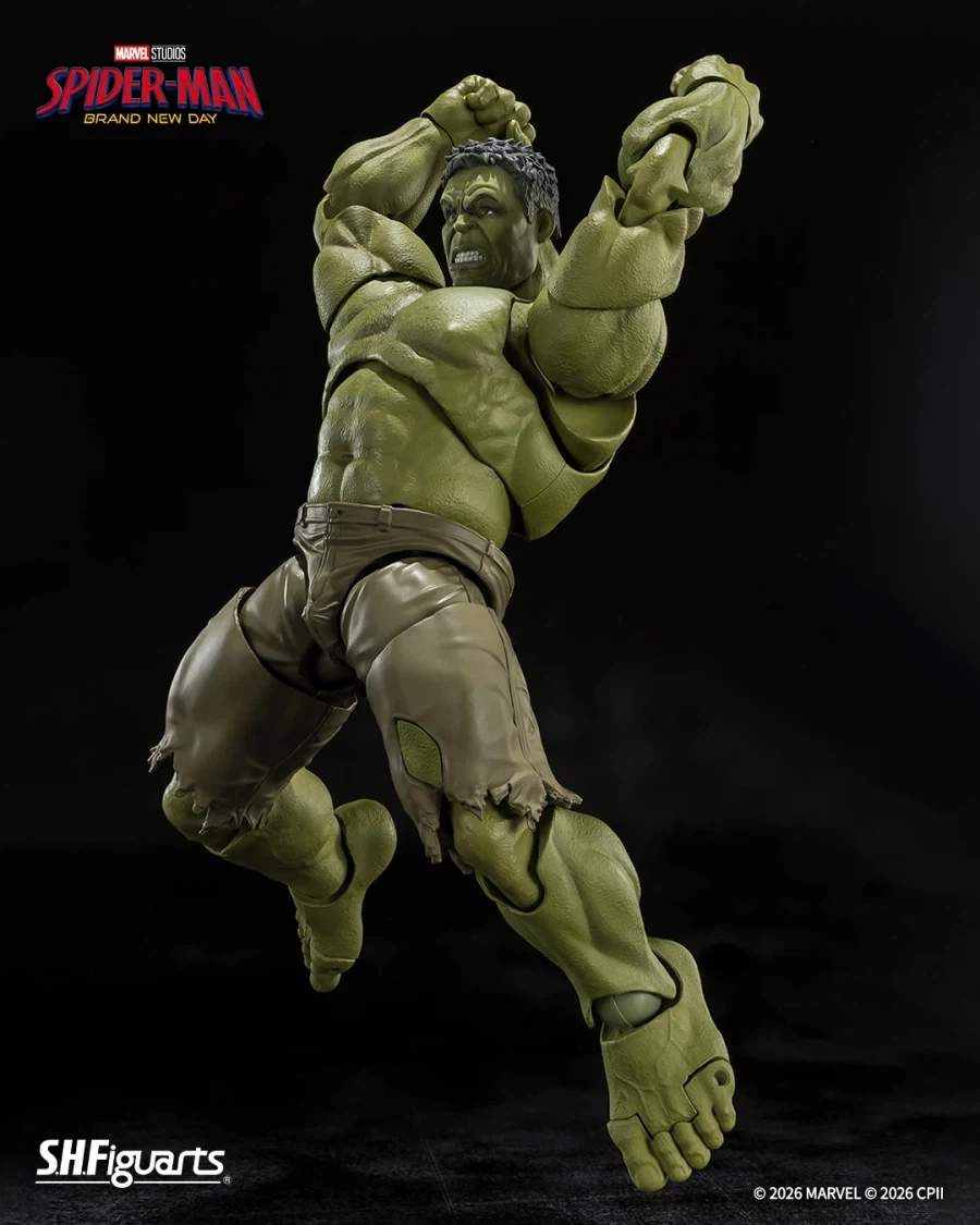 [반다이] S.H.Figuarts 헐크 (스파이더맨: 브랜드 뉴 데이)_4.webp