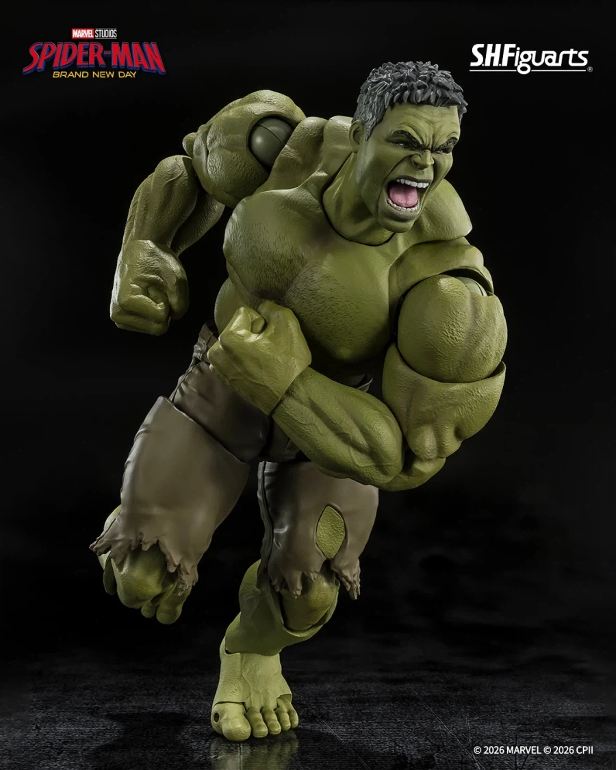 [반다이] S.H.Figuarts 헐크 (스파이더맨: 브랜드 뉴 데이)_6.webp
