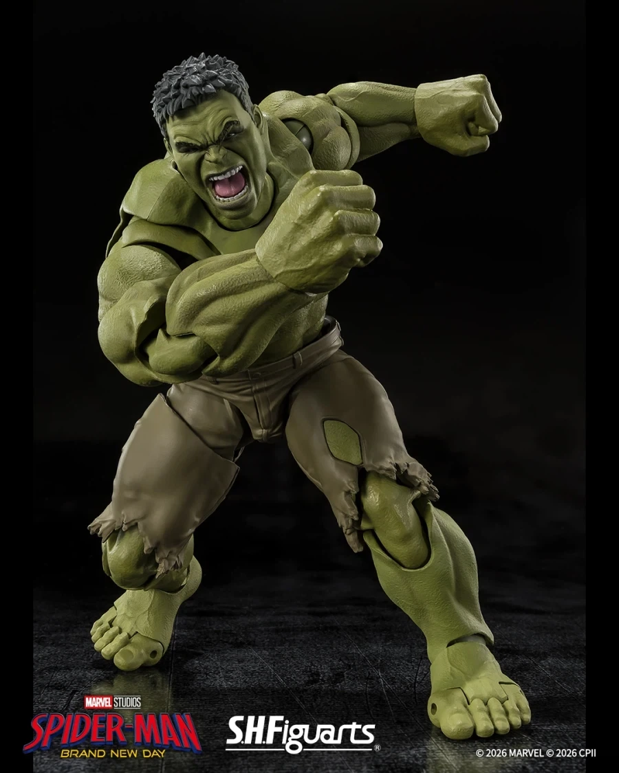 [반다이] S.H.Figuarts 헐크 (스파이더맨: 브랜드 뉴 데이)_7.webp