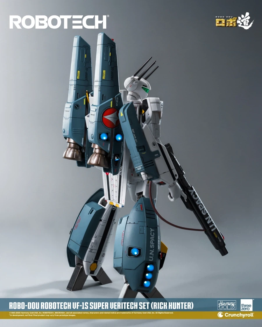 [쓰리제로] 로보道 로보텍 VF-1S 슈퍼 베리텍 (릭 헌터기) 세트_4.webp