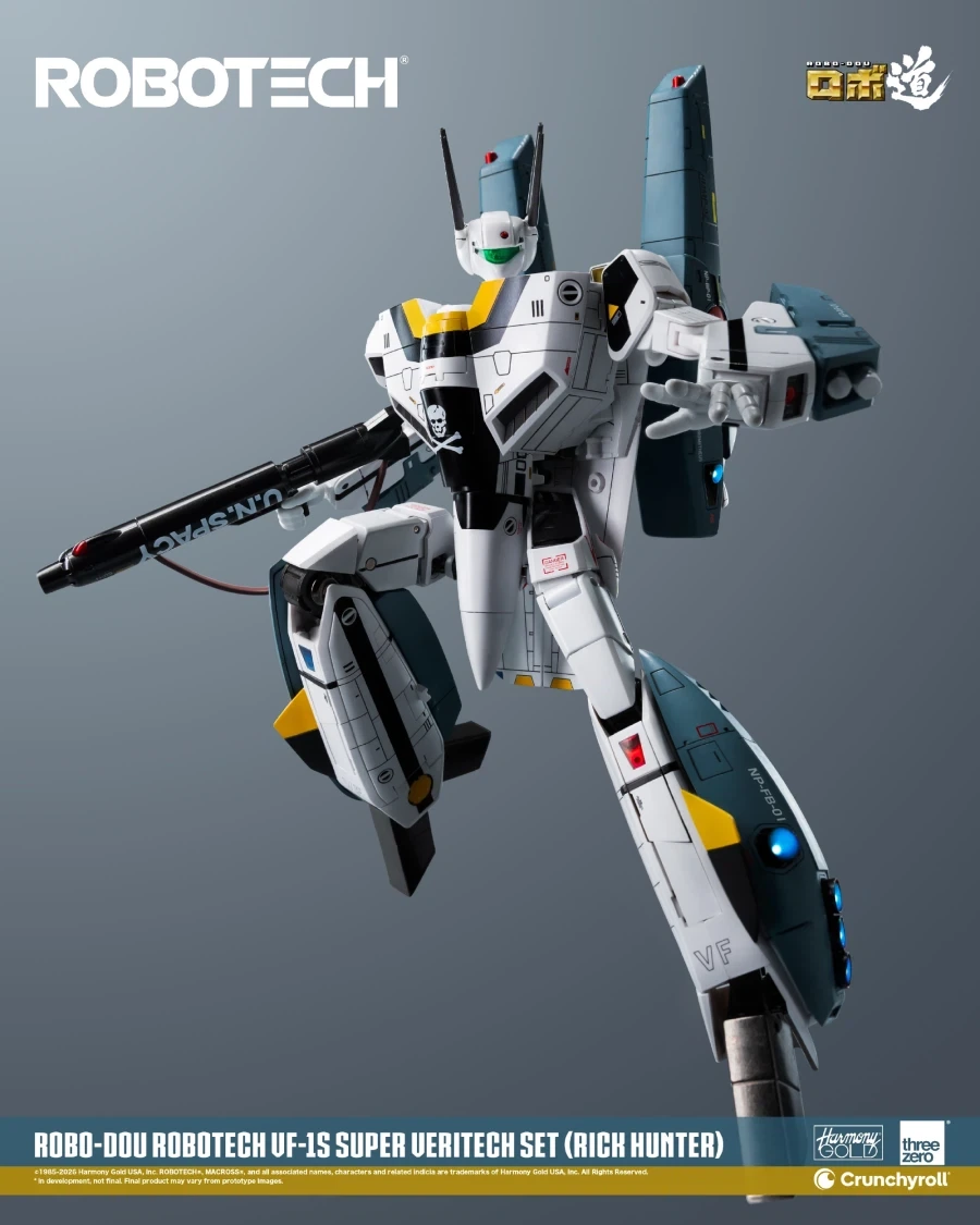 [쓰리제로] 로보道 로보텍 VF-1S 슈퍼 베리텍 (릭 헌터기) 세트_8.webp