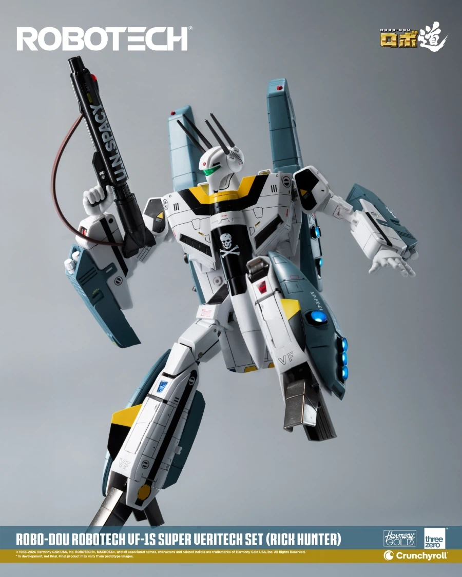[쓰리제로] 로보道 로보텍 VF-1S 슈퍼 베리텍 (릭 헌터기) 세트_9.webp