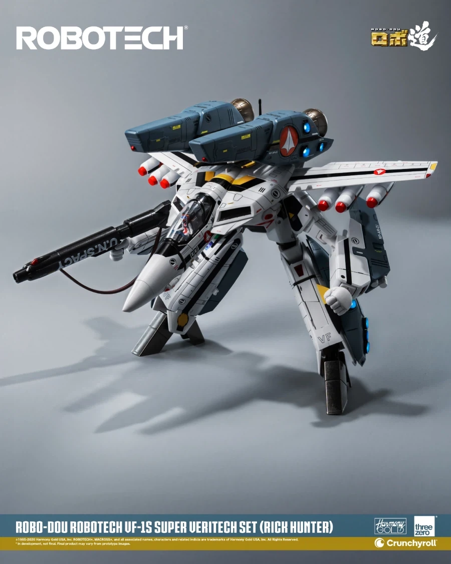 [쓰리제로] 로보道 로보텍 VF-1S 슈퍼 베리텍 (릭 헌터기) 세트_10.webp