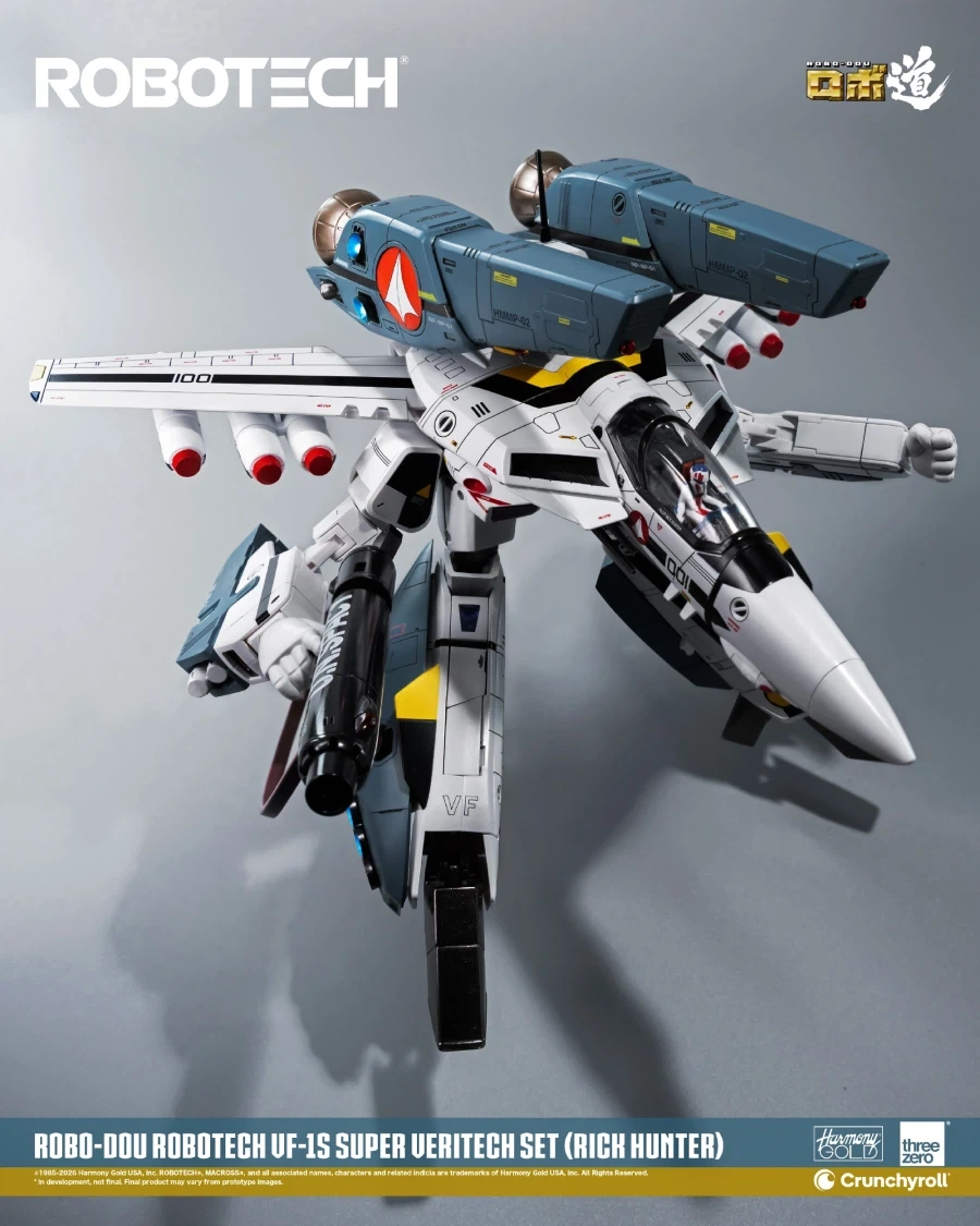 [쓰리제로] 로보道 로보텍 VF-1S 슈퍼 베리텍 (릭 헌터기) 세트_12.webp