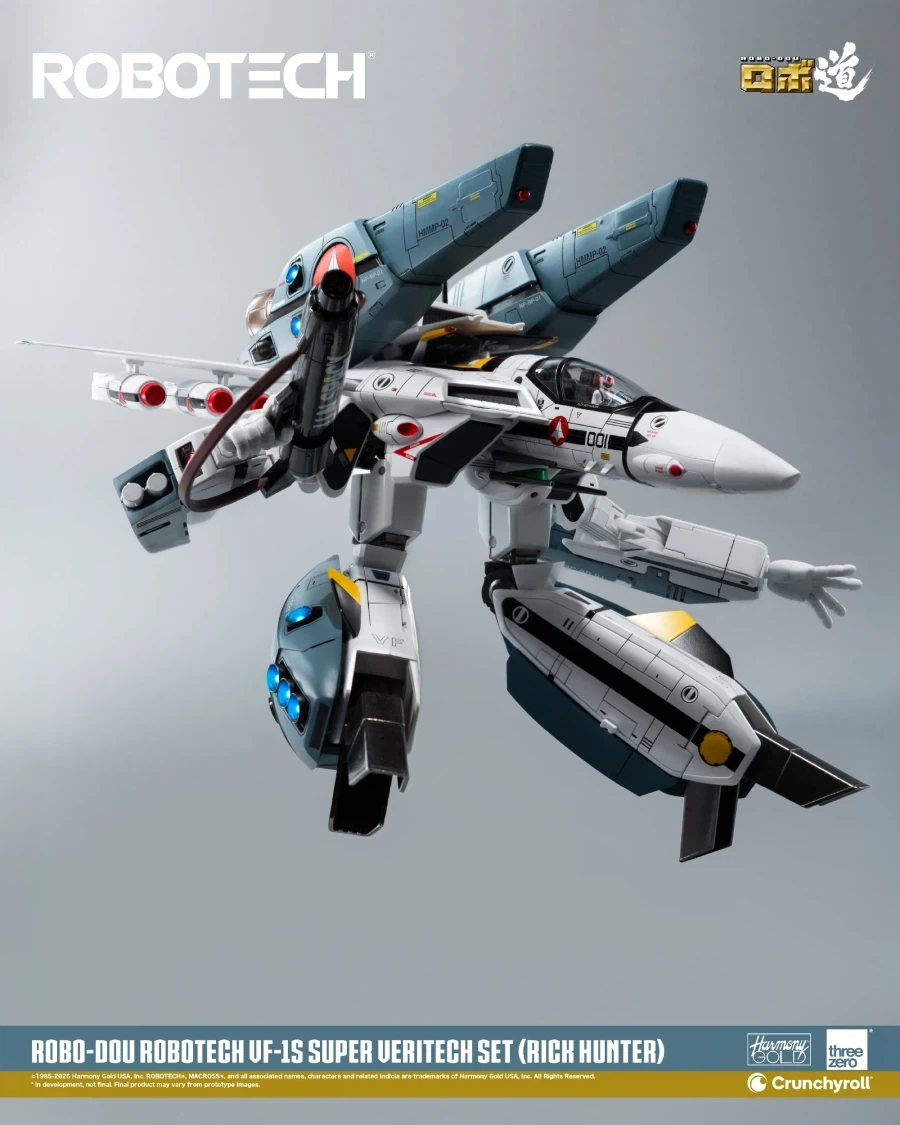 [쓰리제로] 로보道 로보텍 VF-1S 슈퍼 베리텍 (릭 헌터기) 세트_13.webp
