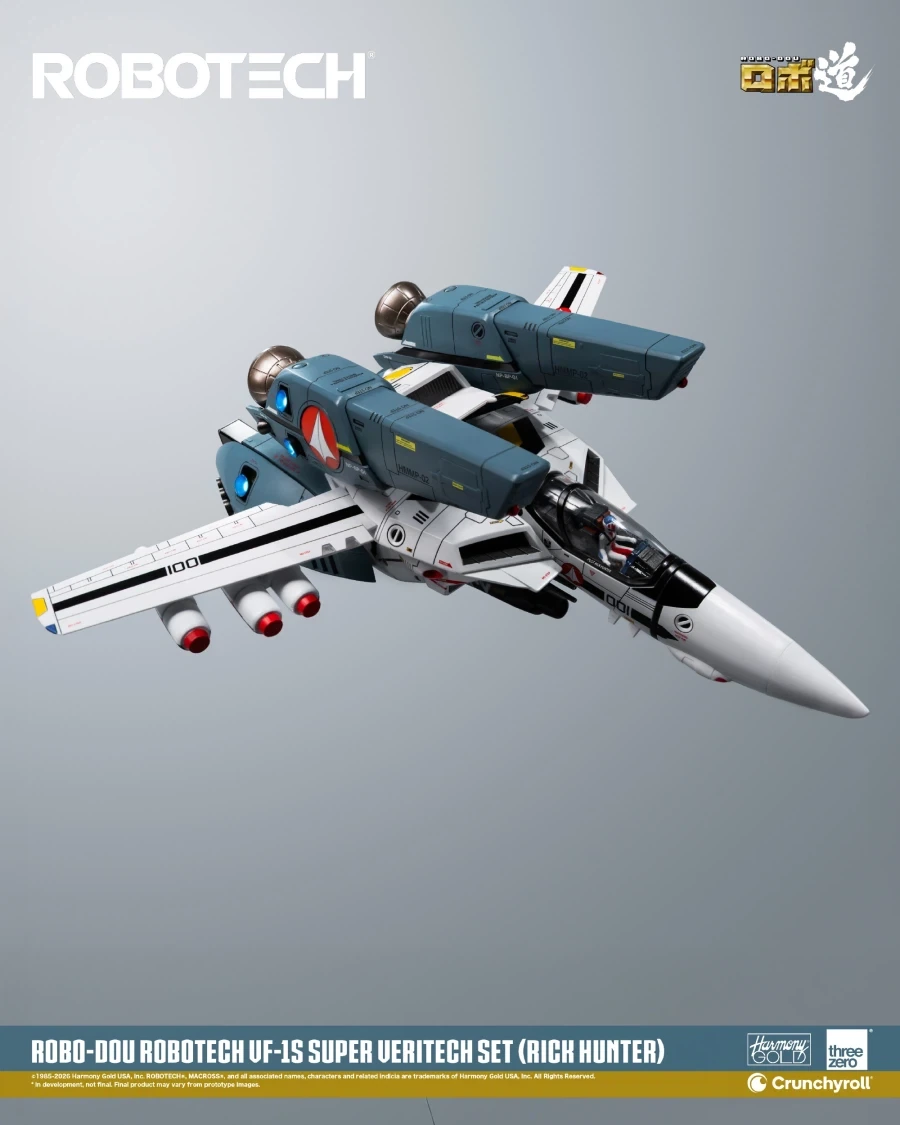 [쓰리제로] 로보道 로보텍 VF-1S 슈퍼 베리텍 (릭 헌터기) 세트_15.webp