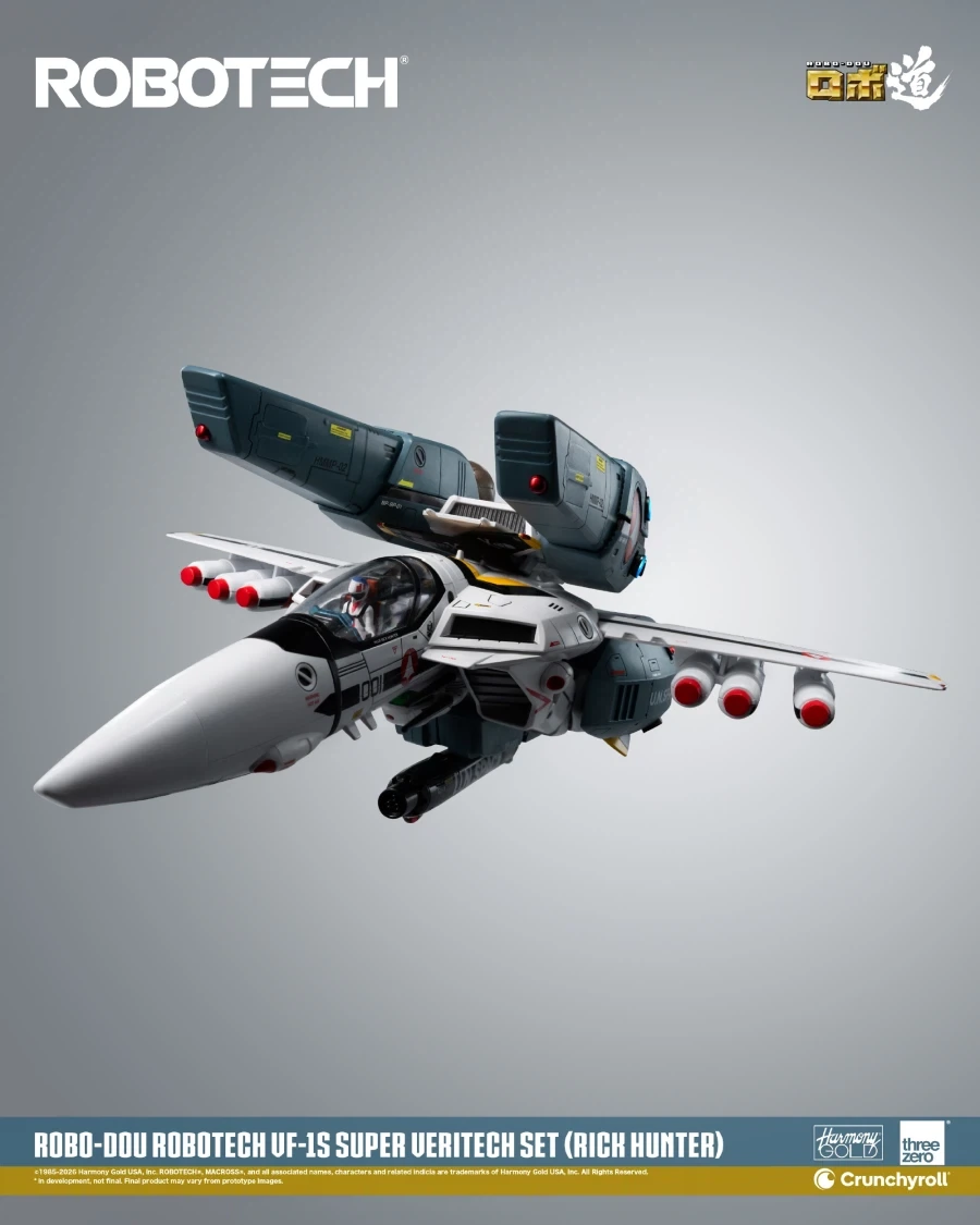[쓰리제로] 로보道 로보텍 VF-1S 슈퍼 베리텍 (릭 헌터기) 세트_16.webp