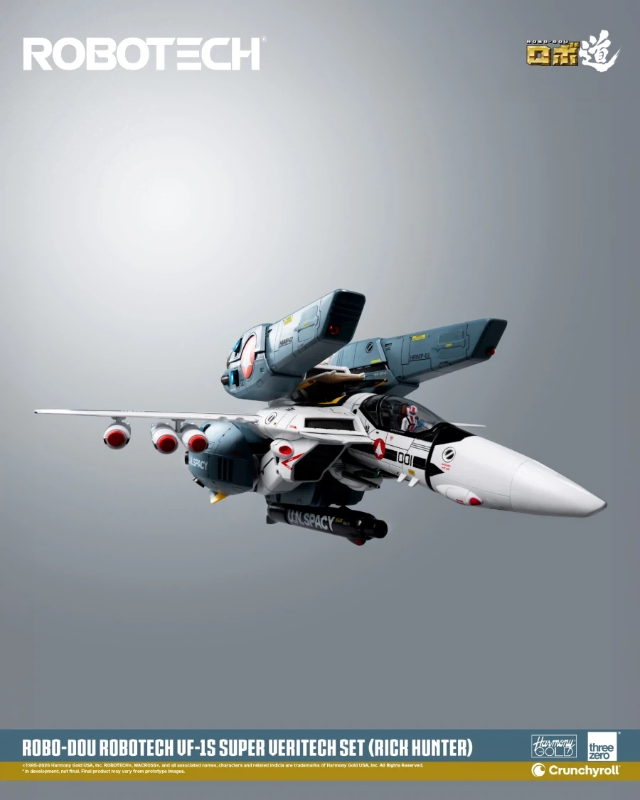 [쓰리제로] 로보道 로보텍 VF-1S 슈퍼 베리텍 (릭 헌터기) 세트_17.webp