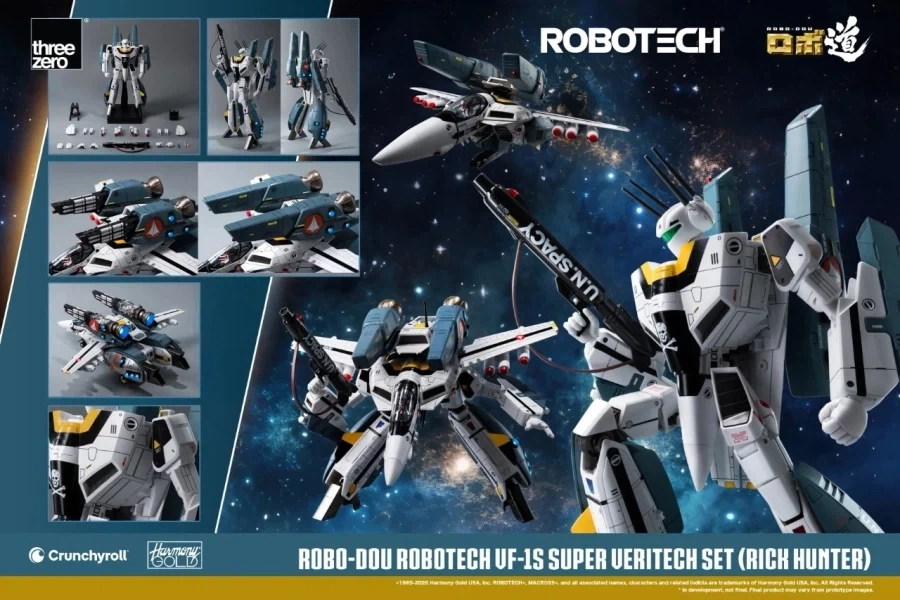 [쓰리제로] 로보道 로보텍 VF-1S 슈퍼 베리텍 (릭 헌터기) 세트_24.webp