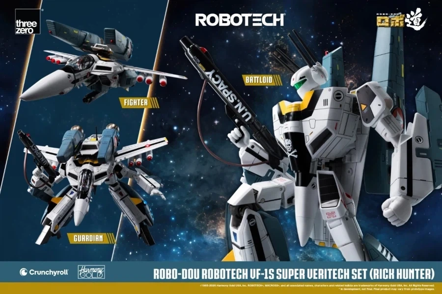 [쓰리제로] 로보道 로보텍 VF-1S 슈퍼 베리텍 (릭 헌터기) 세트_25.webp