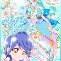 [명탐정 프리큐어!] 코믹스판 작가의 호와 쿠레아 생일 축하 일러스트
