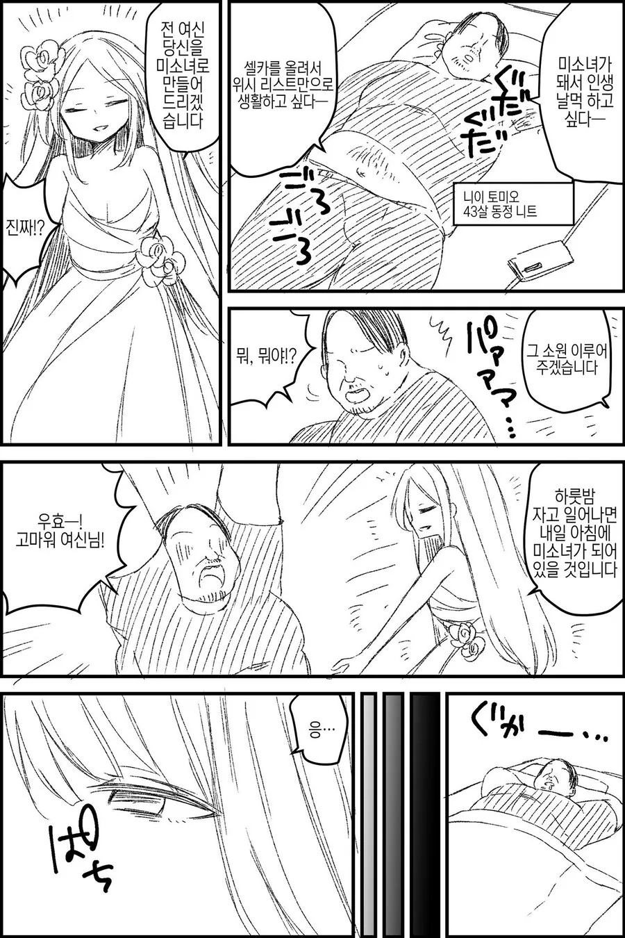 43살 아저씨가 미소녀가 되는 manhwa_1.jpg