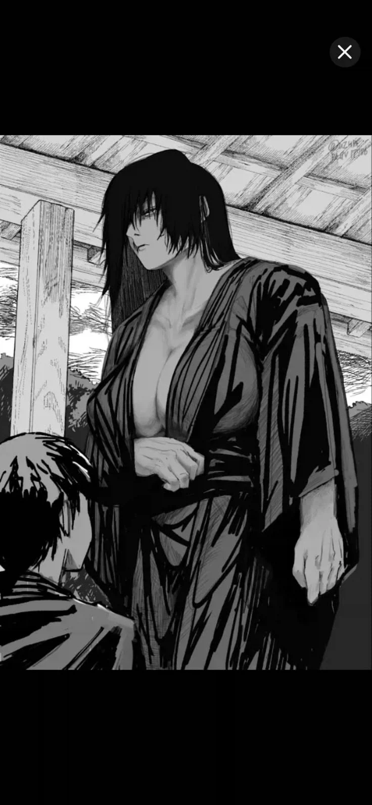 주술회전) 젠인가에 주술도 못쓰는 놈이 있데!_1.webp