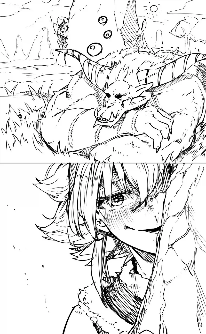 몬헌)키린을 사냥하는 여성헌터manga_10.webp