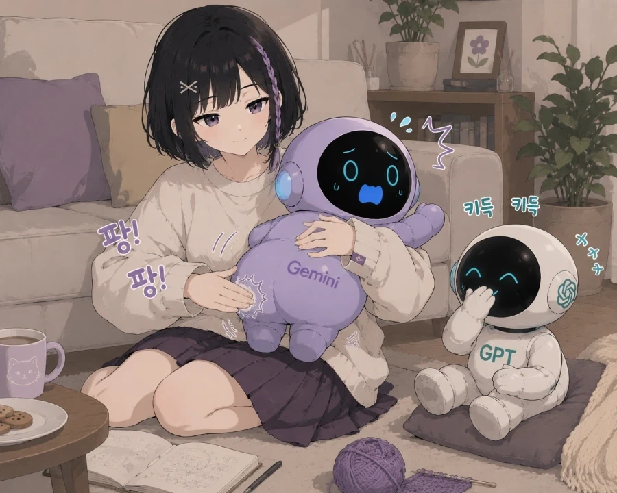 대화형 AI들 궁댕이 때려보기_1.webp