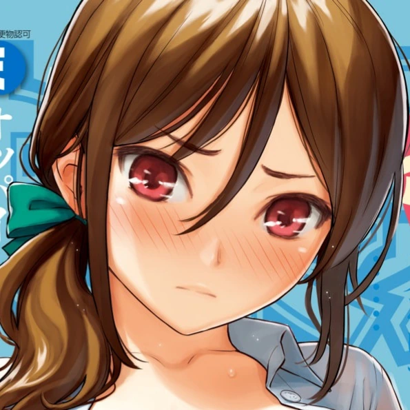 yande.re 471154 bikini comic_kairakuten homunculus open_shirt see_through skirt_lift swimsuits underboob undressing.jpg