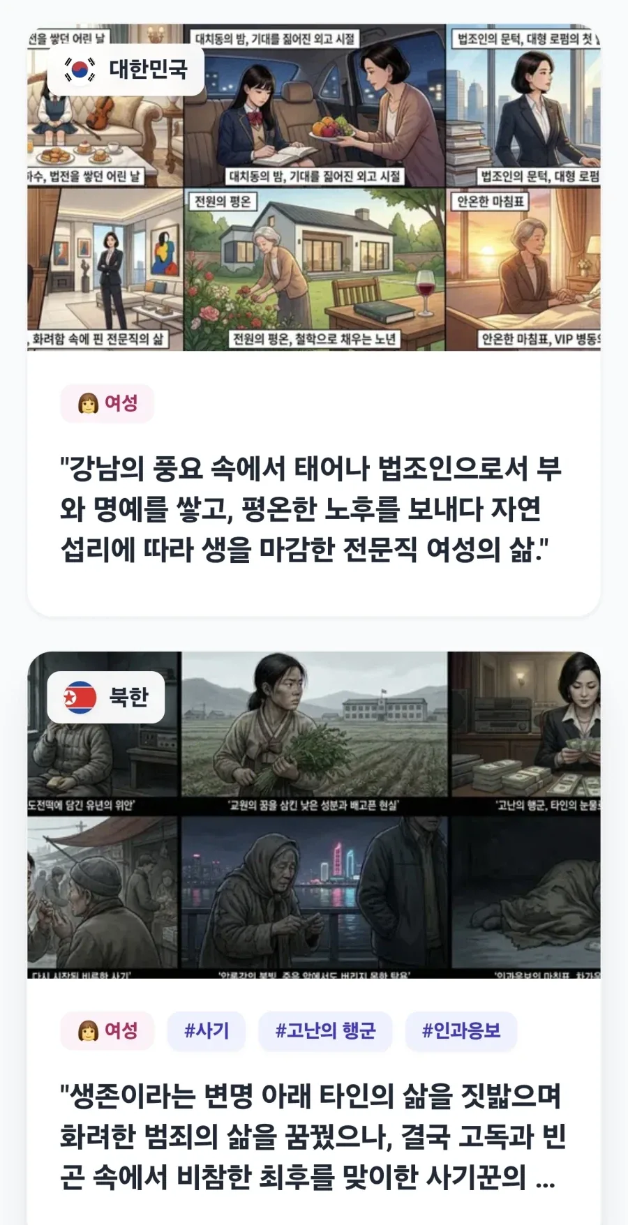 랜덤 돌리다 나온 극과극의 삶_1.webp