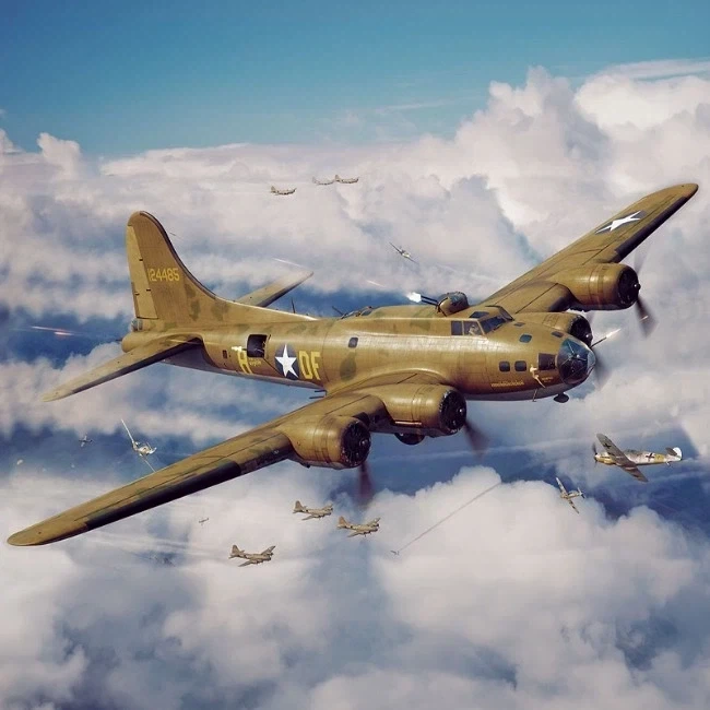 [아카데미 과학] 1/48 B-17F 플라잉 포트리스