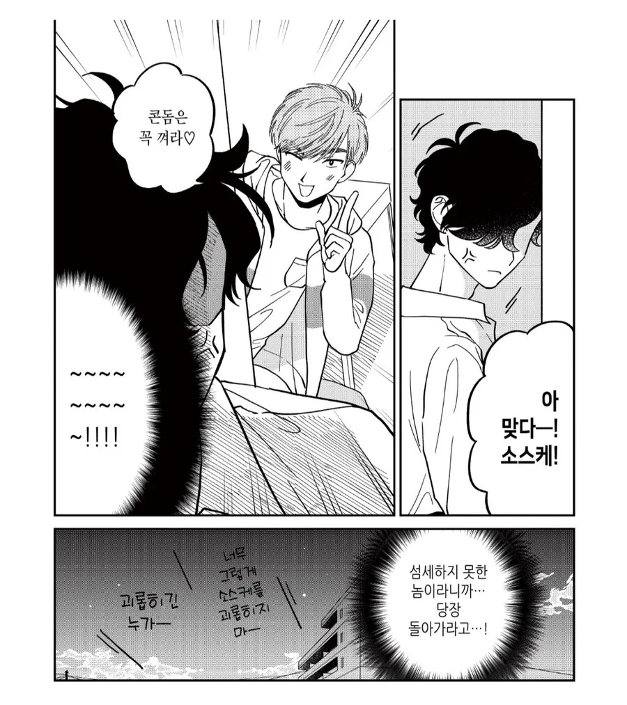 남동생에게 콘돔 끼라고 조언해주는 형아.manhwa_3.png