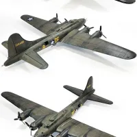[아카데미 과학] 1/48 B-17F 플라잉 포트리스 "멤피스 벨"