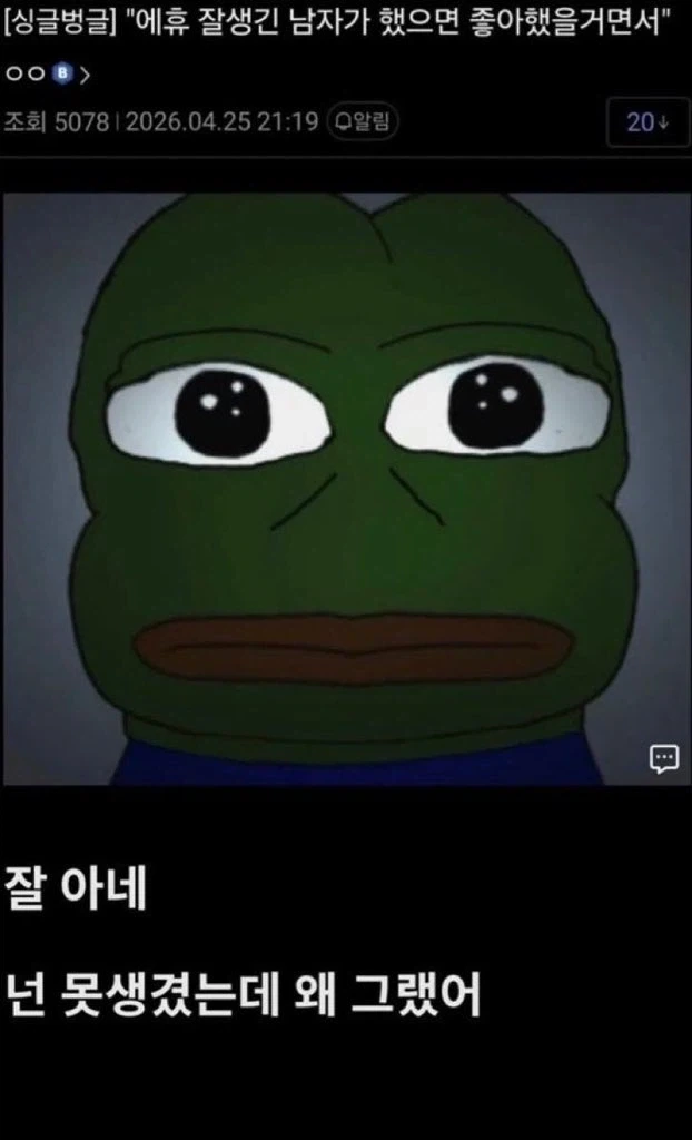 잘생긴 남자가 했으면 좋아했을거면서.jpg_1.webp