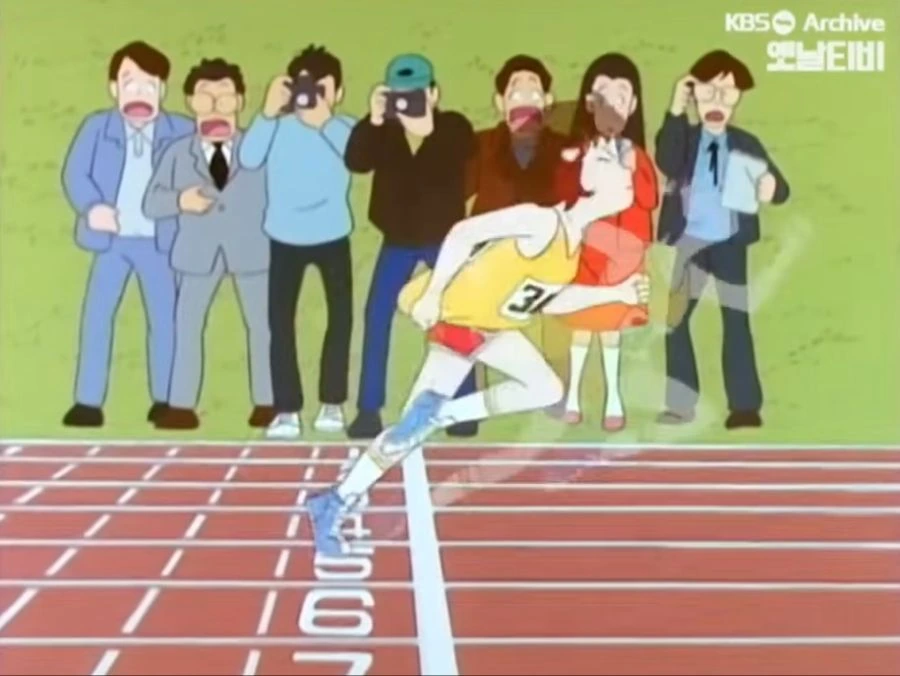전력 질주해서 1등을 했던 하니_5.jpg