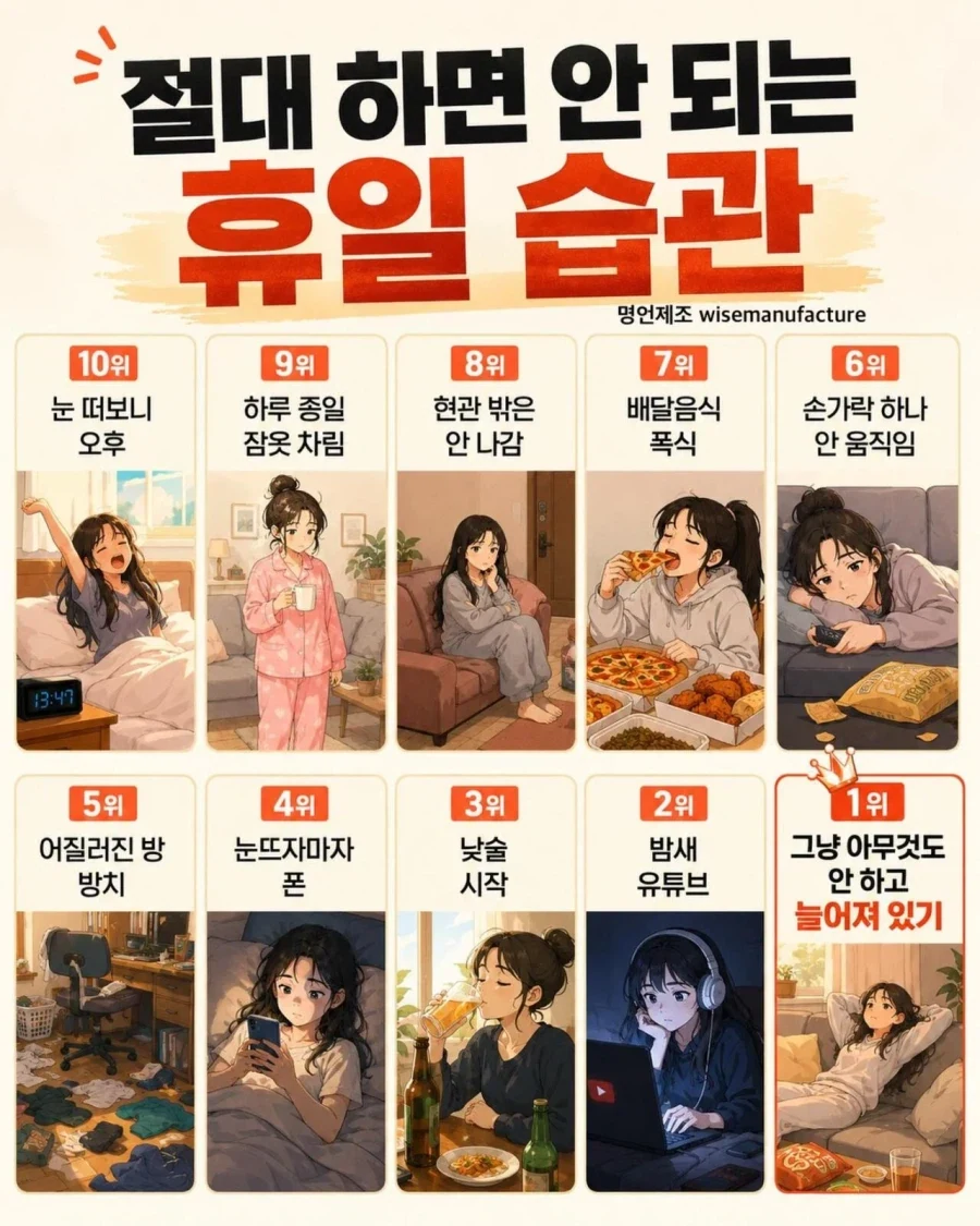 절대 하면 안 되는 휴일 습관_1.webp